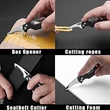 Safety And Useful Compact Mini Folding Keychain Knife | https://www.bestnamebadges.com