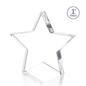Standing Star Award | https://www.bestnamebadges.com