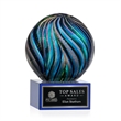 Malton Award on Hancock Base - Blue | https://www.bestnamebadges.com