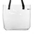 Classic Transparent Beach Tote Bag w/ Handles | https://www.bestnamebadges.com