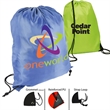 Rock'it 3-Day 210D Polyester Cinch Backpack Drawstring Bag | https://www.bestnamebadges.com