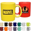 11 oz. C Handle Ceramic Mug | https://www.bestnamebadges.com