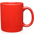 11 oz. C Handle Ceramic Mug | https://www.bestnamebadges.com