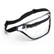 Waterproof Clear Stadium Fanny Pack w/ A Zipper Pockets | https://www.bestnamebadges.com