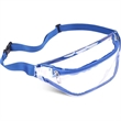 Waterproof Clear Stadium Fanny Pack w/ A Zipper Pockets | https://www.bestnamebadges.com