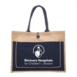 Cotton Pocket Jute Tote Bags | https://www.bestnamebadges.com