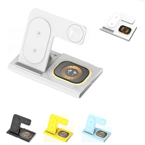 3 in 1 Fast Magnetic Wireless Charging Stand 