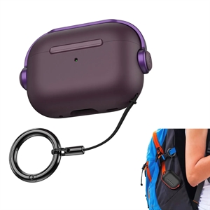 Silicone Shockproof Protective AirPods Case with Lanyard 
