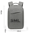 Custom Travel Business Laptop Backpack with USB ChargingPort | https://www.bestnamebadges.com