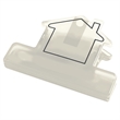 House Shape Utility Chip Clip | https://www.bestnamebadges.com