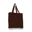 12 oz.Classic Book Tote Bags w/ Gusset Canvas (14"X15"X4") | https://www.bestnamebadges.com