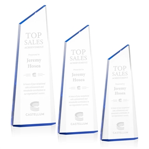 Hudson Award - Blue | https://www.bestnamebadges.com