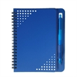 5" x 7" Havana Notebook with Pen | https://www.bestnamebadges.com