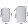Small Cable Bag Charger Organizer Case | https://www.bestnamebadges.com