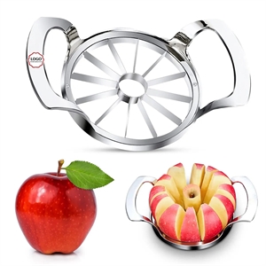 Extra Large  Stainless Steel Apple Slicer 12-Blade