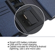 8000mAh Business Padfolio With Wireless Charge and USB | https://www.bestnamebadges.com