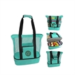 Mesh Beach Tote Cooler Bag | https://www.bestnamebadges.com
