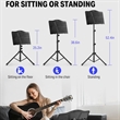 Donner Sheet Music Stand with Light | https://www.bestnamebadges.com