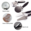 Classic Pizza Wheel with Sharp Blade | https://www.bestnamebadges.com