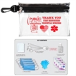Jupiter 12 Piece First Aid Protection Pack in Zipper Pouch | https://www.bestnamebadges.com