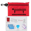 Jupiter 12 Piece First Aid Protection Pack in Zipper Pouch | https://www.bestnamebadges.com