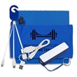 Mobile Tech Power Bank Accessory Kit w/ Cloth in Cinch Pouch | https://www.bestnamebadges.com