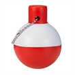 Fishing Bobber Floating Key Tag | https://www.bestnamebadges.com