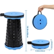 Portable Collapsible Retractable Stool for Camping | https://www.bestnamebadges.com