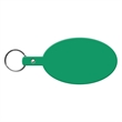 Large Oval Flexible Key Tag Keyring | https://www.bestnamebadges.com