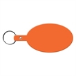 Large Oval Flexible Key Tag Keyring | https://www.bestnamebadges.com