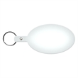 Large Oval Flexible Key Tag Keyring | https://www.bestnamebadges.com