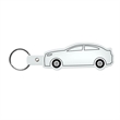Car Shape Key Tag Keyring | https://www.bestnamebadges.com