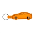 Car Shape Key Tag Keyring | https://www.bestnamebadges.com