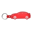 Car Shape Key Tag Keyring | https://www.bestnamebadges.com