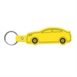 Car Shape Key Tag Keyring | https://www.bestnamebadges.com