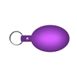 Oval Flexible Key Tag with Split Ring Key-Chain | https://www.bestnamebadges.com