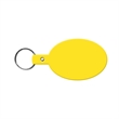 Oval Flexible Key Tag with Split Ring Key-Chain | https://www.bestnamebadges.com