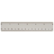 6" Plastic Ruler | https://www.bestnamebadges.com