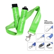 Imprinted Polyester Lanyards | https://www.bestnamebadges.com