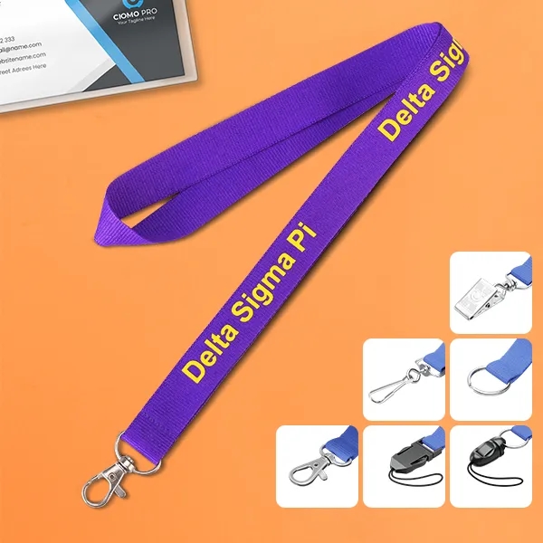 Imprinted Polyester Lanyards