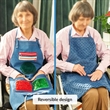 Unisex Multifunction Sensory Fidget Apron Blanket for Elders | https://www.bestnamebadges.com