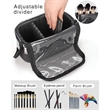 Large Capacity Portable Stand-Up Makeup Brush holder | https://www.bestnamebadges.com