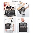 Large Capacity Portable Stand-Up Makeup Brush holder | https://www.bestnamebadges.com