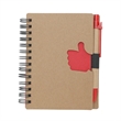 Colorful Finger Spiral Notebook | https://www.bestnamebadges.com