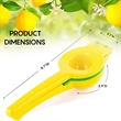 2 in 1 Manual Lemon Squeezer | https://www.bestnamebadges.com