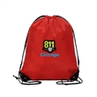 210D Drawstring Cinch Up Backpack w/ Reinforced Edge 14"x17" | https://www.bestnamebadges.com