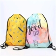 210D Sublimated Drawstring Bag w/ Reinforced Edge 14" x 17" | https://www.bestnamebadges.com