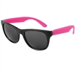 Neon Sunglasses - Black Frame | https://www.bestnamebadges.com