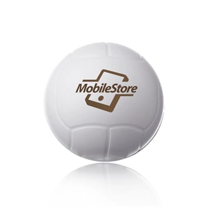Volley Ball Shaped Stress Reliever | https://www.bestnamebadges.com