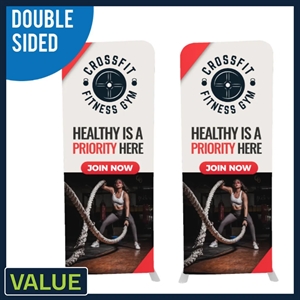Value - 3ft Eagle Lite - Double-Sided Graphic Package